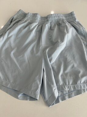 lululemon athletica Men's Pale Blue Athletic Shorts